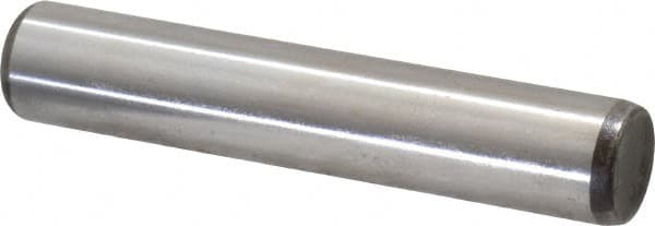 Unbrako - 3/8" Diam x 2" Pin Length Grade 8 Alloy Steel Oversized Dowel Pin - C 60 (Surface) & C 50-58 Hardness, 16,580 Lb Breaking Strength, 1 Beveled & 1 Rounded End - Americas Industrial Supply