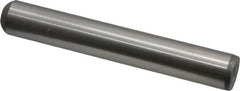 Unbrako - 3/8" Diam x 2-1/2" Pin Length Grade 8 Alloy Steel Oversized Dowel Pin - C 60 (Surface) & C 50-58 Hardness, 16,580 Lb Breaking Strength, 1 Beveled & 1 Rounded End - Americas Industrial Supply