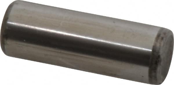 Unbrako - 7/16" Diam x 1-1/4" Pin Length Grade 8 Alloy Steel Oversized Dowel Pin - C 60 (Surface) & C 50-58 Hardness, 22,540 Lb Breaking Strength, 1 Beveled & 1 Rounded End - Americas Industrial Supply