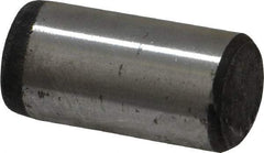 Unbrako - 1/2" Diam x 1" Pin Length Grade 8 Alloy Steel Oversized Dowel Pin - C 60 (Surface) & C 50-58 Hardness, 29,460 Lb Breaking Strength, 1 Beveled & 1 Rounded End - Americas Industrial Supply