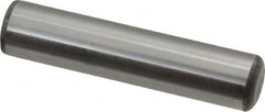 Unbrako - 1/2" Diam x 2-1/4" Pin Length Grade 8 Alloy Steel Oversized Dowel Pin - C 60 (Surface) & C 50-58 Hardness, 29,460 Lb Breaking Strength, 1 Beveled & 1 Rounded End - Americas Industrial Supply