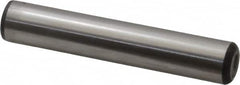 Unbrako - 5/8" Diam x 3-1/2" Pin Length Grade 8 Alloy Steel Oversized Dowel Pin - C 60 (Surface) & C 50-58 Hardness, 46,020 Lb Breaking Strength, 1 Beveled & 1 Rounded End - Americas Industrial Supply