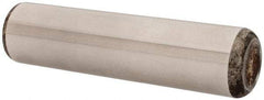 Unbrako - 1" Diam x 4" Pin Length Grade 8 Alloy Steel Oversized Dowel Pin - C 60 (Surface) & C 50-58 Hardness, 117,810 Lb Breaking Strength, 1 Beveled & 1 Rounded End - Americas Industrial Supply