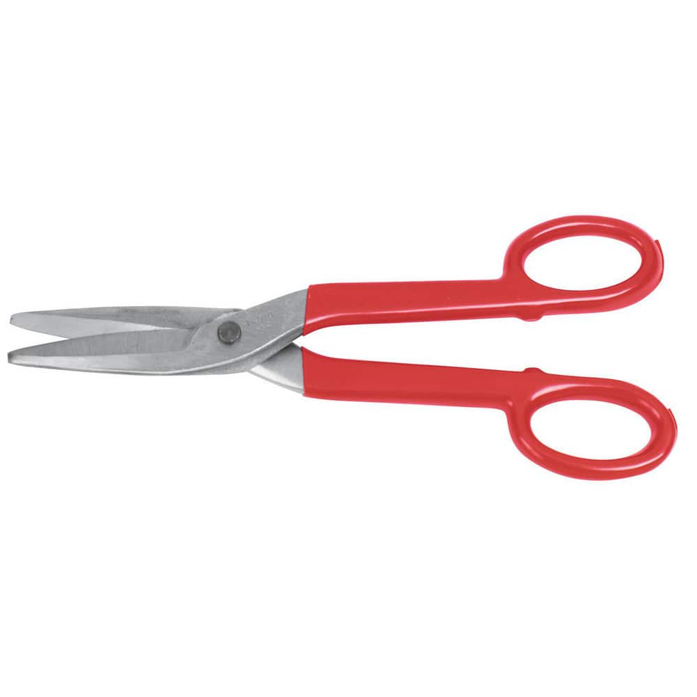 Snips; Tool Type: Snips; Cutting Length (Decimal Inch): 3.8750; Cutting Direction: Straight; Steel Capacity: 18 AWG; Stainless Steel Capacity: 22 AWG; Overall Length (Decimal Inch): 14.0000; Handle Material: Plastisol; Blade Material: Steel; Handle Type: