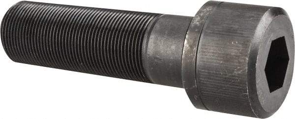 Unbrako - 1-1/2 - 12 UNF Hex Socket Drive, Socket Cap Screw - Alloy Steel, Black Oxide Finish, 5" Length Under Head - Americas Industrial Supply