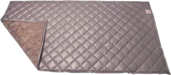 Singer Safety - 10' Long x 48" Wide, Fiberglass Panel - ASTM E-84 Specification, Metallic Gray - Americas Industrial Supply