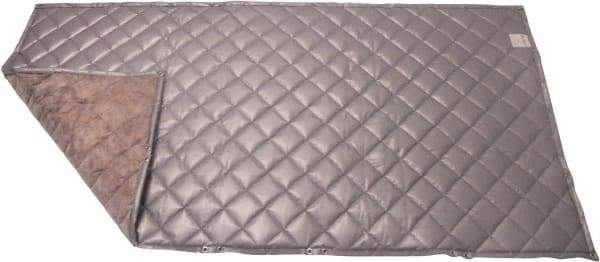 Singer Safety - 6' Long x 48" Wide, Fiberglass Panel - ASTM E-84 Specification, Metallic Gray - Americas Industrial Supply