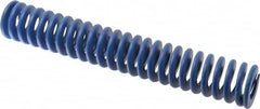 Associated Spring Raymond - 50mm Hole Diam, 25mm Rod Diam, 12" Free Length, Blue Die Spring - 4400.3999 N Max Deflection, 114mm Max Deflection, Medium Duty, Chromium Alloy Steel - Americas Industrial Supply