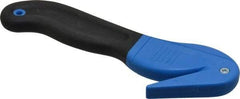 ICT - Fixed Safety Cutter - 1.65" Blade, Blue & Black Ergonomic Grip Handle, 1 Blade Included - Americas Industrial Supply