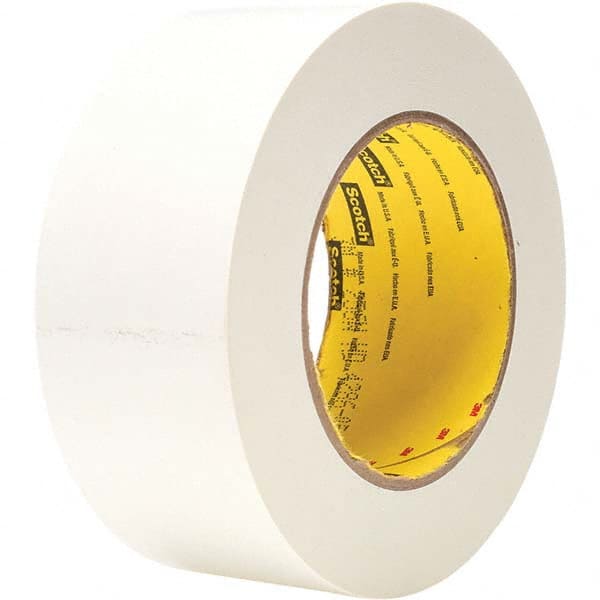 3M - 2" Wide x 60 Yd Long x 6.7 mil White Paper Masking Tape - Americas Industrial Supply