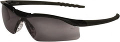 MCR Safety - Gray Lenses, Framed Safety Glasses - Anti-Fog, Scratch Resistant, Size Universal, Wrap Around - Americas Industrial Supply