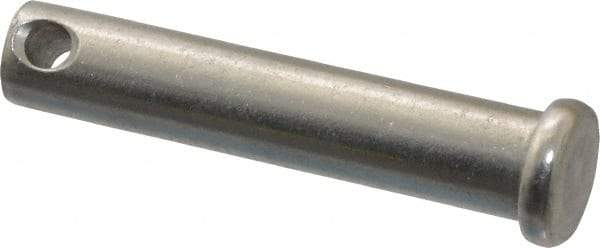 Bee Leitzke - 3/8" Pin Diam, 1-7/8" OAL, Standard Clevis Pin - 5/32" Hole, 1-41/64" Usable Length, Uncoated Stainless Steel - Americas Industrial Supply