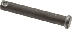 Value Collection - 3/8" Pin Diam, 2-1/2" OAL, Standard Clevis Pin - 5/32" Hole, 2-11/32" Usable Length, Uncoated Steel - Americas Industrial Supply