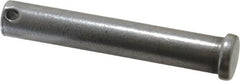 Value Collection - 1/2" Pin Diam, 3" OAL, Standard Clevis Pin - 5/32" Hole, 2-27/32" Usable Length, Uncoated Steel - Americas Industrial Supply