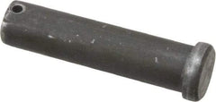 Made in USA - 3/4" Pin Diam, 3" OAL, Standard Clevis Pin - 5/32" Hole, 2-27/32" Usable Length, Uncoated Steel - Americas Industrial Supply