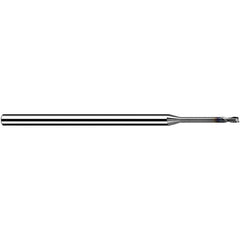 Fraisa - 1mm, 1.2mm LOC, 50mm OAL, 2 Flute Solid Carbide Square End Mill - Americas Industrial Supply