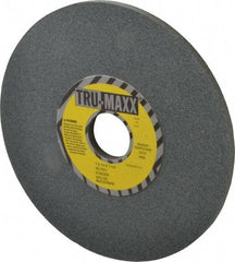 Tru-Maxx - 7" Diam x 1-1/4" Hole x 1/4" Thick, I Hardness, 100 Grit Surface Grinding Wheel - Silicon Carbide, Type 1, Fine Grade, 3,600 Max RPM, Vitrified Bond, No Recess - Americas Industrial Supply