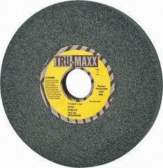 Tru-Maxx - 7" Diam x 1-1/4" Hole x 3/4" Thick, I Hardness, 80 Grit Surface Grinding Wheel - Silicon Carbide, Type 5, Medium Grade, 3,600 Max RPM, Vitrified Bond, One-Side Recess - Americas Industrial Supply