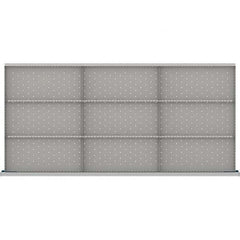 LISTA - 9-Compartment Drawer Divider Layout for 3.15" High Drawers - Americas Industrial Supply