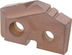 Allied Machine and Engineering - 13/16" Diam x 5/32" Thick, Seat Code 1, 132° Included Angle Spade Drill Insert - AM200 Coated, Cobalt, Grade Super Cobalt, Series GEN2 T-A - Americas Industrial Supply