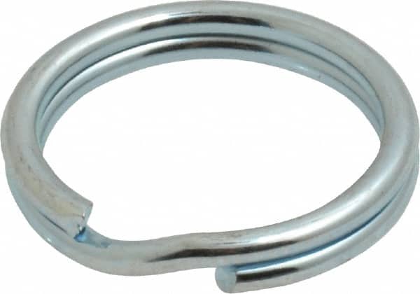 Made in USA - 0.596" ID, 0.74" OD, 0.105" Thick, Split Ring - Americas Industrial Supply