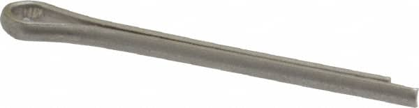 Made in USA - 1/16" Diam x 3/4" Long Extended Prong Cotter Pin - Grade 18-8, Uncoated, Stainless Steel - Americas Industrial Supply