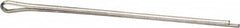 Made in USA - 1/16" Diam x 2" Long Extended Prong Cotter Pin - Grade 18-8, Uncoated, Stainless Steel - Americas Industrial Supply