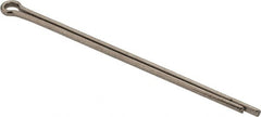 Made in USA - 3/32" Diam x 2-1/2" Long Extended Prong Cotter Pin - Grade 18-8, Uncoated, Stainless Steel - Americas Industrial Supply