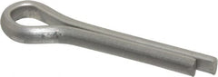 Made in USA - 5/32" Diam x 3/4" Long Extended Prong Cotter Pin - Grade 18-8, Uncoated, Stainless Steel - Americas Industrial Supply