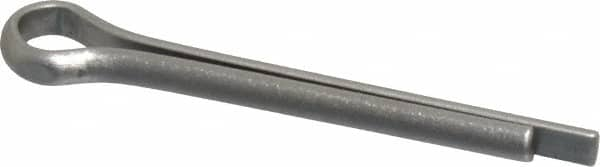 Made in USA - 3/16" Diam x 1-1/2" Long Extended Prong Cotter Pin - Grade 18-8, Uncoated, Stainless Steel - Americas Industrial Supply