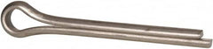 Made in USA - 3/8" Diam x 3" Long Extended Prong Cotter Pin - Grade 18-8, Uncoated, Stainless Steel - Americas Industrial Supply