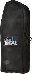 Ideal - Black Electrical Test Equipment Case - Use with Vol-Con Elite Voltage & Continuity Testers - Americas Industrial Supply