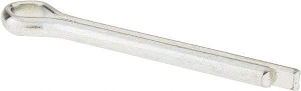 Made in USA - 3/8" Diam x 3" Long Extended Prong Cotter Pin - Grade 2, Zinc-Plated, Steel - Americas Industrial Supply