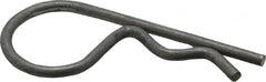 Made in USA - 3/8 to 7/16" Shaft Diam, 1-7/8" Long, 0.092" Wire Diam, Hair Pin Cotter - Americas Industrial Supply