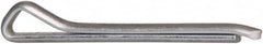 Made in USA - 3/32" Diam x 1" Long Hammerlock Cotter Pin - Grade 2, Zinc-Plated, Steel - Americas Industrial Supply