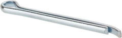 Made in USA - 5/32" Diam x 2" Long Hammerlock Cotter Pin - Grade 2, Zinc-Plated, Steel - Americas Industrial Supply