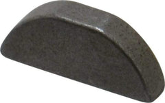 Made in USA - #506 Standard Woodruff Key - 3/4" Long x 5/32" Wide, Steel - Americas Industrial Supply