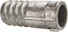 Powers Fasteners - 7/8" Diam, 7/8" Drill, Lag Shield Concrete Anchor - Zamac Alloy, Zinc-Plated Finish, Flat Head - Americas Industrial Supply