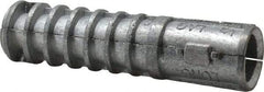 Powers Fasteners - 3/4" Diam, 3/4" Drill, Lag Shield Concrete Anchor - Zamac Alloy, Zinc-Plated Finish, Flat Head - Americas Industrial Supply
