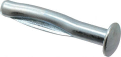 Powers Fasteners - 3/8" Diam, 3/8" Drill, 2-1/2" OAL, 1-9/16" Min Embedment Split-Drive Concrete Anchor - Steel, Zinc-Plated Finish, Round Head - Americas Industrial Supply