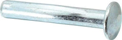 Powers Fasteners - 1/2" Diam, 1/2" Drill, 3" OAL, 3-3/8" Min Embedment Split-Drive Concrete Anchor - Steel, Zinc-Plated Finish, Round Head - Americas Industrial Supply