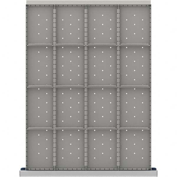 LISTA - 16-Compartment Drawer Divider Layout for 3.15" High Drawers - Americas Industrial Supply