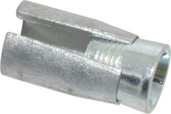 Powers Fasteners - 1/4" Diam, 3/8" Drill, 7/8" OAL, 2-1/2" Min Embedment Drop-In Concrete Anchor - Steel (Cone)/Zamac Alloy (Body), Zinc-Plated Finish - Americas Industrial Supply