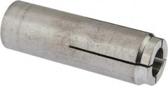 Powers Fasteners - 3/4" Diam, 1" Drill, 2-3/4" Min Embedment Drop-In Concrete Anchor - 303 Stainless Steel, 1-3/8" Thread Length - Americas Industrial Supply