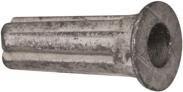 Powers Fasteners - 1/4" Diam, 1/4" Drill, 3/4" OAL, 2-3/4" Min Embedment Plug Concrete Anchor - Lead Alloy - Americas Industrial Supply