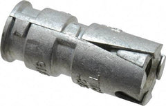 Powers Fasteners - 5/16" Diam, 5/8" Drill, 1-1/2" OAL, 2" Min Embedment Single Expansion Concrete Anchor - Zamac Alloy, Flat Head - Americas Industrial Supply
