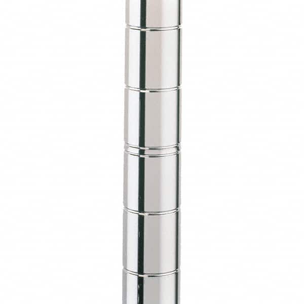 Metro - 1" Wide x 27" High x 1" Long Open Shelving Stationary Shelving Post - Americas Industrial Supply
