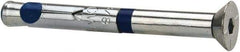 Powers Fasteners - 3/8" Diam, 3/8" Drill, 3-3/4" OAL, 1-3/4" Min Embedment Sleeve Concrete Anchor - Grade 5 Steel, Zinc-Plated Finish, Flat Head, Hex Drive - Americas Industrial Supply