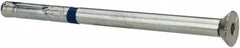Powers Fasteners - 3/8" Diam, 3/8" Drill, 6" OAL, 1-3/4" Min Embedment Sleeve Concrete Anchor - Grade 5 Steel, Zinc-Plated Finish, Flat Head, Hex Drive - Americas Industrial Supply