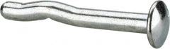 Powers Fasteners - 3/16" Diam, 3/16" Drill, 1-1/2" OAL, 1-1/4" Min Embedment Split-Drive Concrete Anchor - Grade 8.2 Steel, Zinc-Plated Finish, Mushroom Head - Americas Industrial Supply
